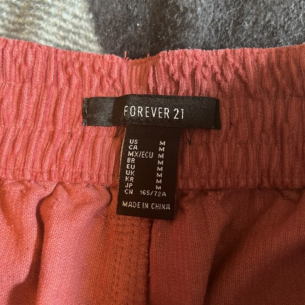 Women's Corduroy Pants in Rose - Picture 6 of 15